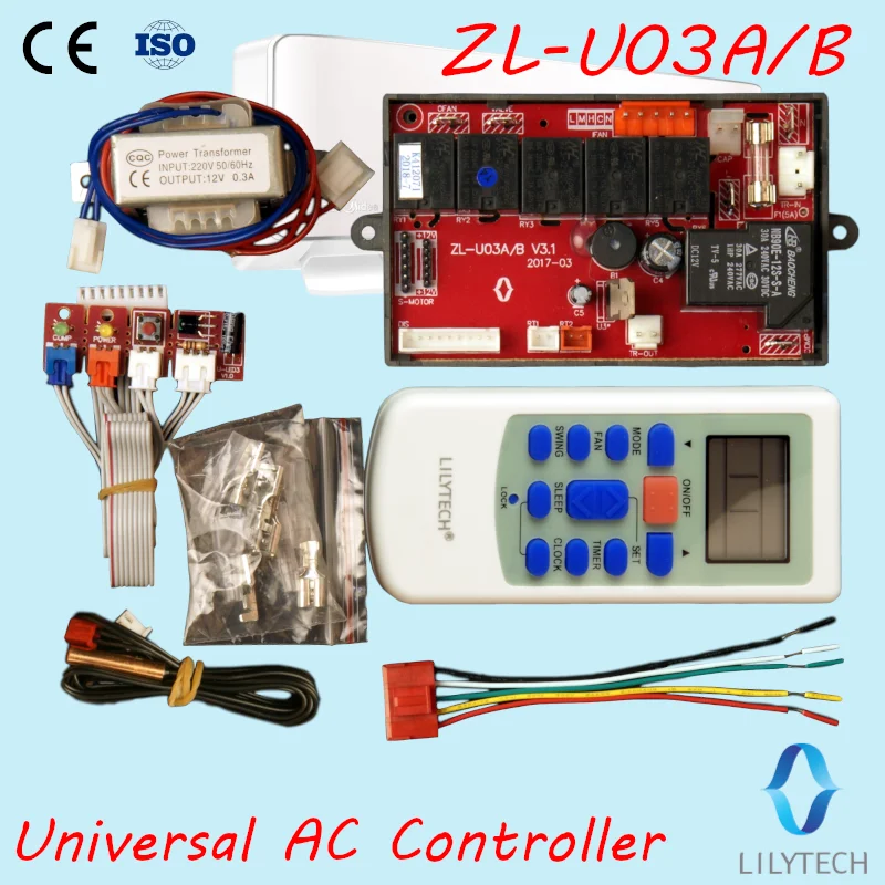 Zl-u03a/b,Universal A/c Controller For Split Air Conditioner,Universal ...