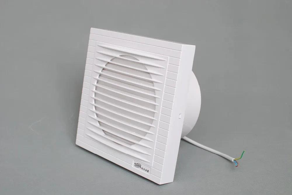 4英寸风扇玻璃窗式自动快门厕所排气扇塑料排气扇