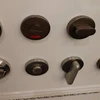 modern stainless steel 304 toilet cubicle indicator door lock