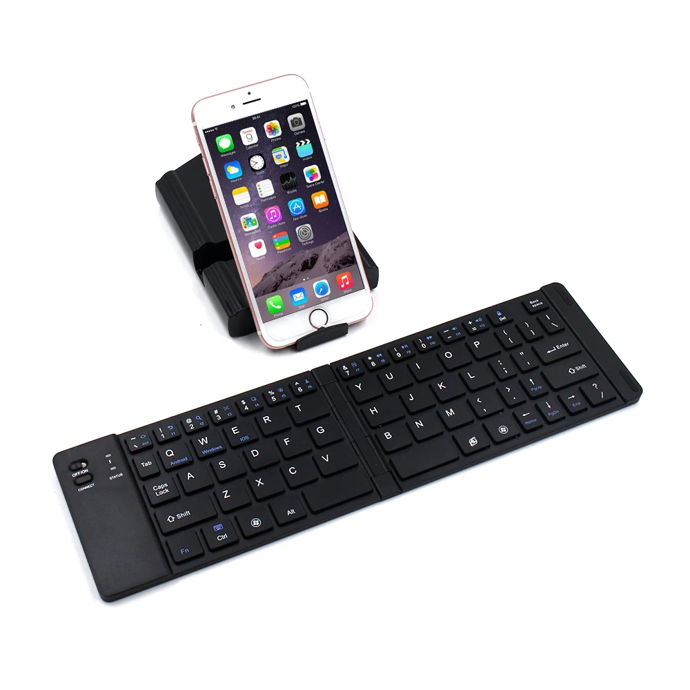 

customized folding aluminum alloy bluetooth keyboard