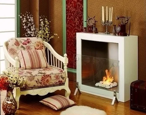 On Sale Corner Fireplace Design Decorative Wood Burning Stoves