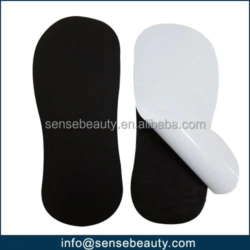 black strapless sandals