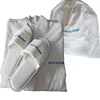 long waffle white hotel bath robe cotton towel bathrobe slippers set unisex waffle robe