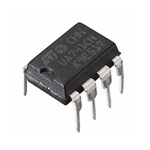 (4758-u) 10PCS UA741CN DIP-8 UA741 LM741 ST IC CHIP OPERATIONAL AMPLIFIERS (USA)