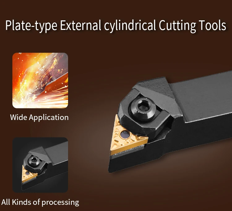 STECR 2020K16 CNC Lathe Cutting Boring Cutter External Turning Tool Holder 