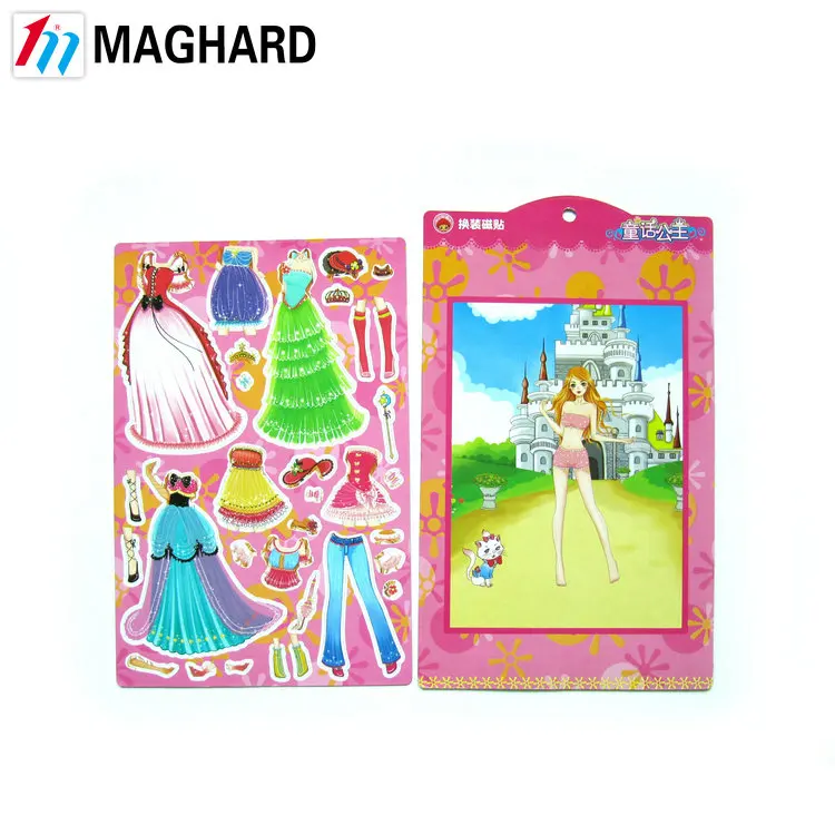 Magnetic Dressup,Dress Up Diy Toy,Magnetic Dress Up Doll - Buy Dress Up ...