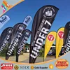 Flying Style and Printed Type Feather Flying Teardrop Banner Flag