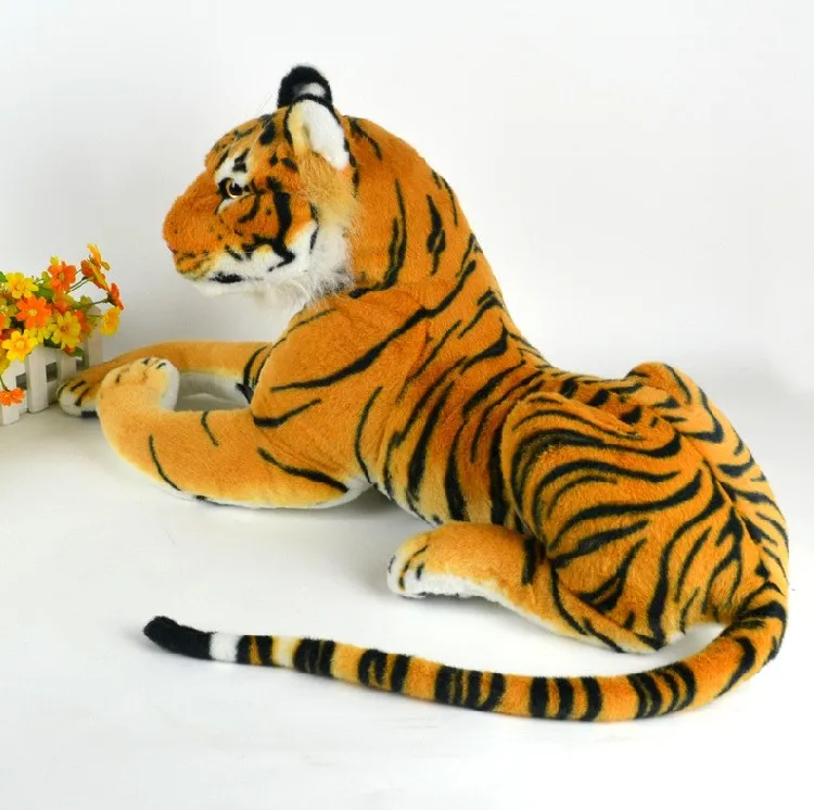 large stuffed tiger toy
