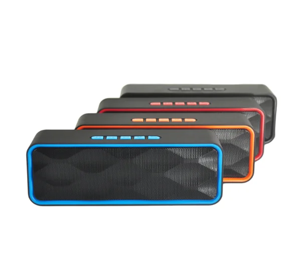 

Amazon HOT Sale Outdoor Stereo Speaker with TF card and HD Audio Enhanced Bass, Black, red, blue, orange