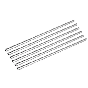 Image of Eco-Friendly Reusable 8mm Straight Stainless Steel 304 Drinking Straws