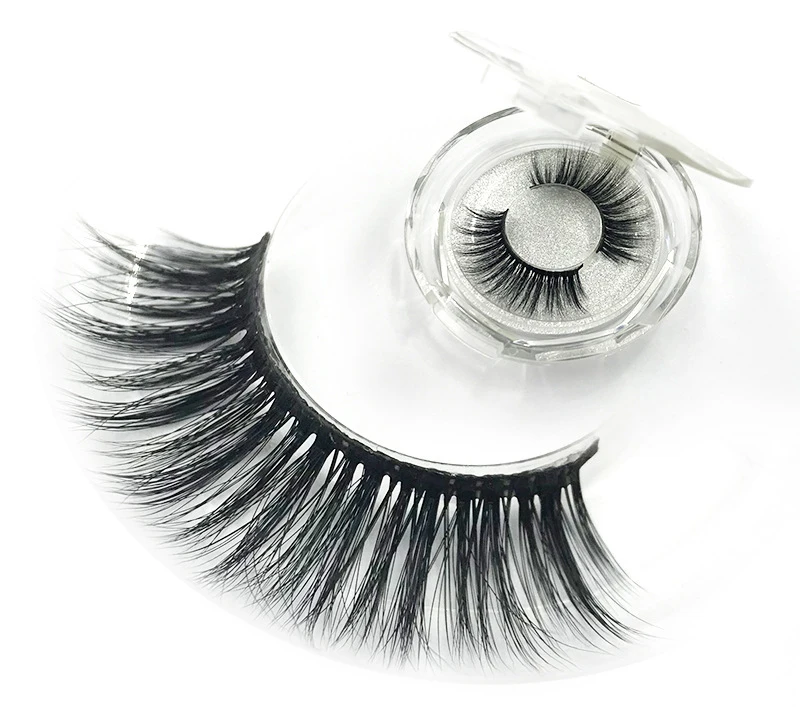 

Custom eyelashes 8mm 3d soft nature look siberian mink lahes