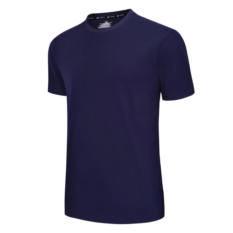 

Mens premium fitted blank round neck sport short-sleeve tshirt