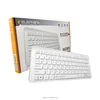 Hot model qwerty multi layouts white black 79 keys slim thin PVC cable short PC office computer wired key-board