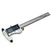 Electronic Digital Caliper Inch Metric Fractions Conversion 0-6 Inch 150 mm Stainless Steel Body Extra Large LCD Screen