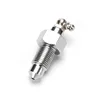 Track adjuster grease valve excavator grease fitting