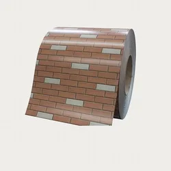 brick pattern galvanized steel