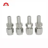 Good quality twin ferrule forged stainless ss304 male thread connection steel pipe to tube adapter