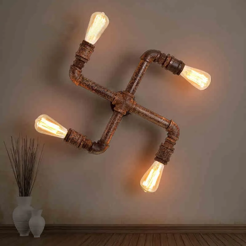 Jahrgang lichter Dachboden handgefertigt diy retro rohr