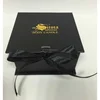 customized matte black packaging box paper foldable packaging box custom flat pack packaging box