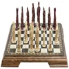 Hot Sale Personalized Handmade Roman Themed Chess Set