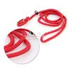 2 Sizes Durable Nylon Rope Slip Pet Dog Training P Choke Leash Outdoor Walking Lead Strap Collar