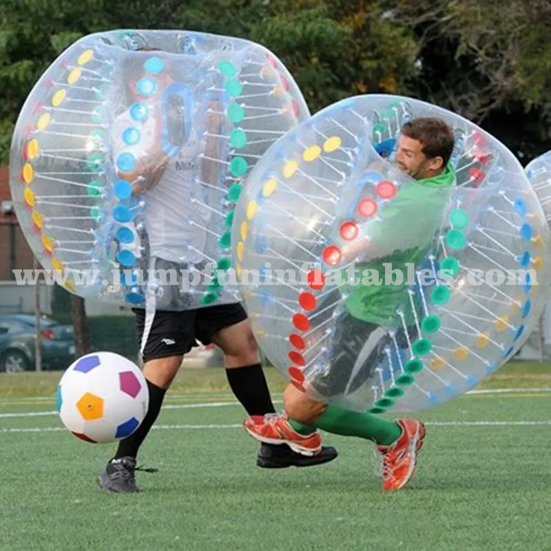 Human soccer bubble Clearance