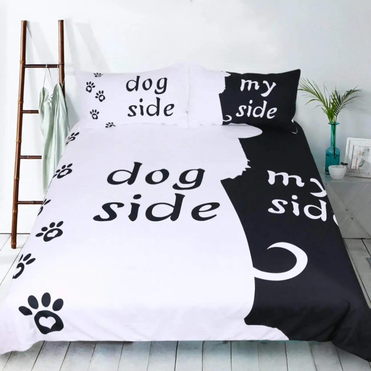 Buy Throw Pillowcases Cover Funny Cute Lover Couples Black Killer