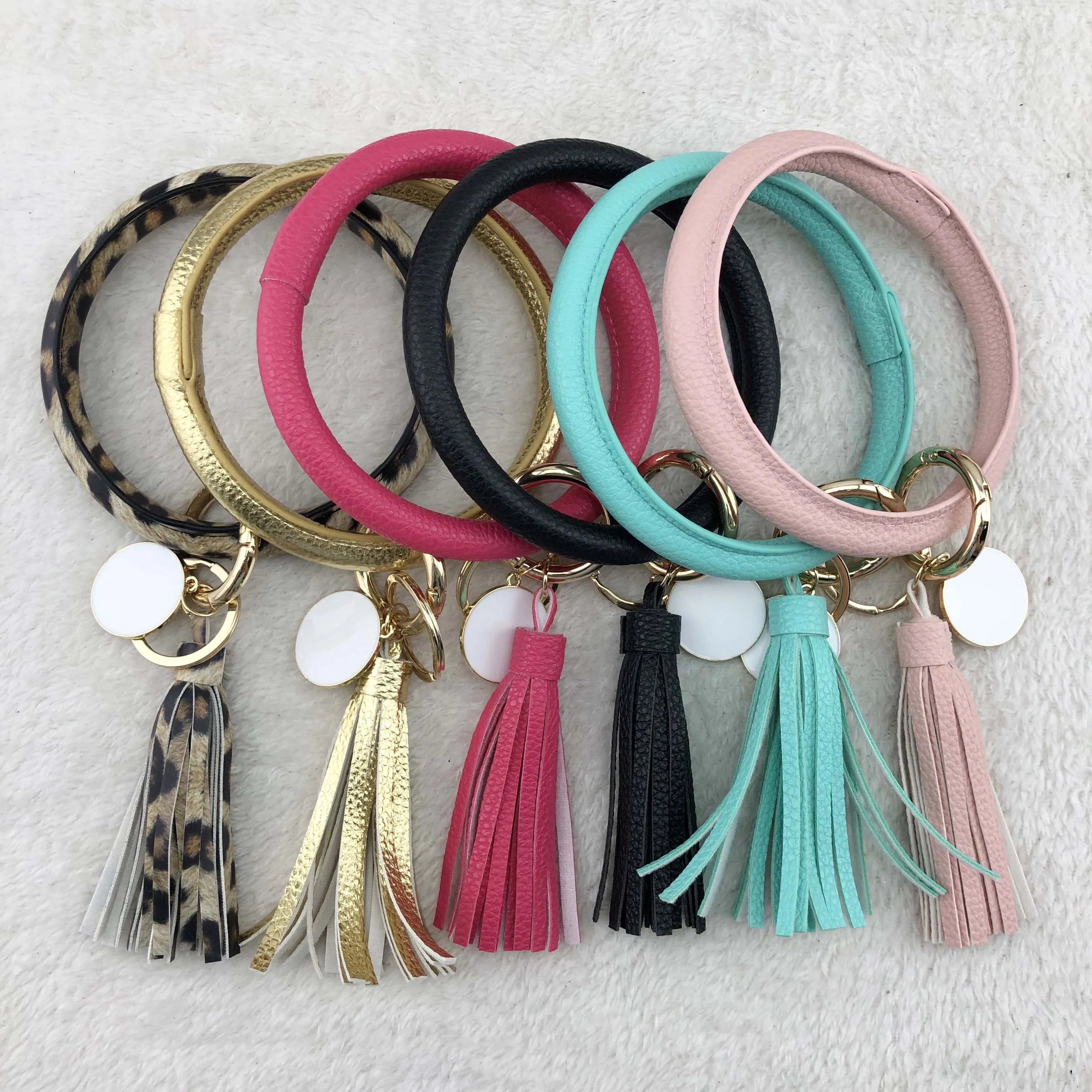 

Key Ring Bracelet, 16 colors