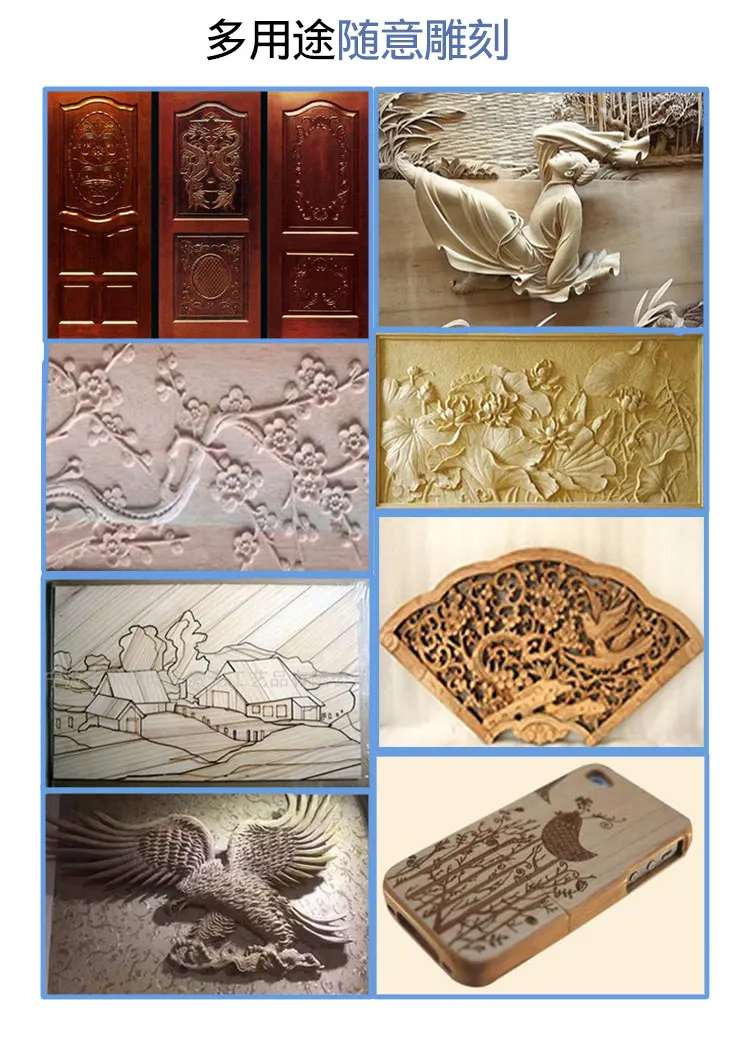 Songli 1325 3.2kw four-axis woodworking stone carving machine Cheap CNC machinery