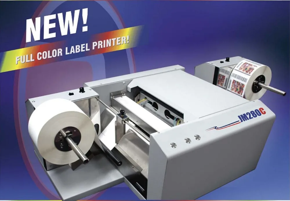 High Speed Roll To Roll Color Ink Jet Label Printer Jm280c Buy Label Printer,Color Label