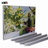 SEG aluminum banner frame system led illuminated LGP panel signage acrylic display shelf ceiling/mounting poster slim light box