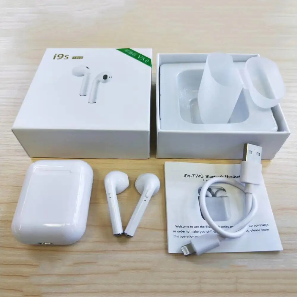

New i9s TWS Earbud Wireless mini Blue tooth 5.0 Earphone Wireless Earphones Headset Earphone For All Smart Android phone Headset, N/a