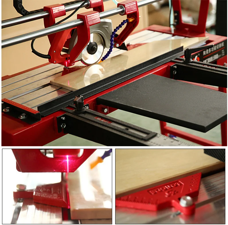 Small Portable Slotted Edging Polishing Chamfering Simple Marble And Granite Saw Cutting Machine 