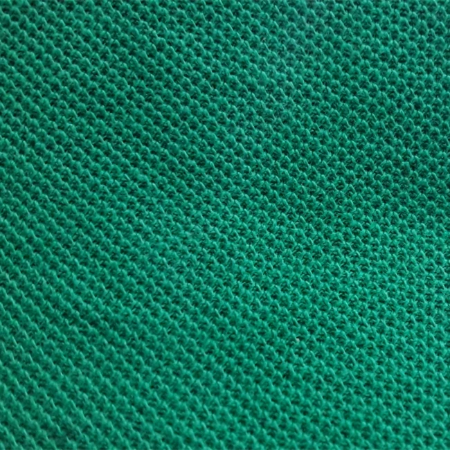 Pique Knit Fabric For Polo Shirts 