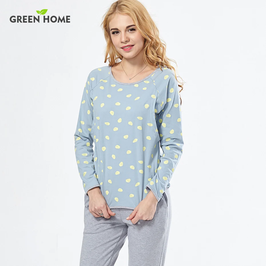 

Homewear Floral pattern breastfeeding clothing Suits Maternity Nursing Pajamas Sleepwear, N/a