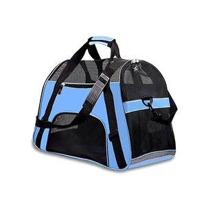 Image of Premium Portable Airline Approved Soft Sided Pet Carrier Travel Bag