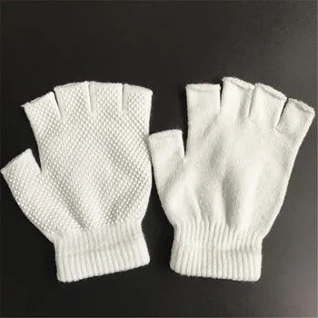 how to knit half finger gloves