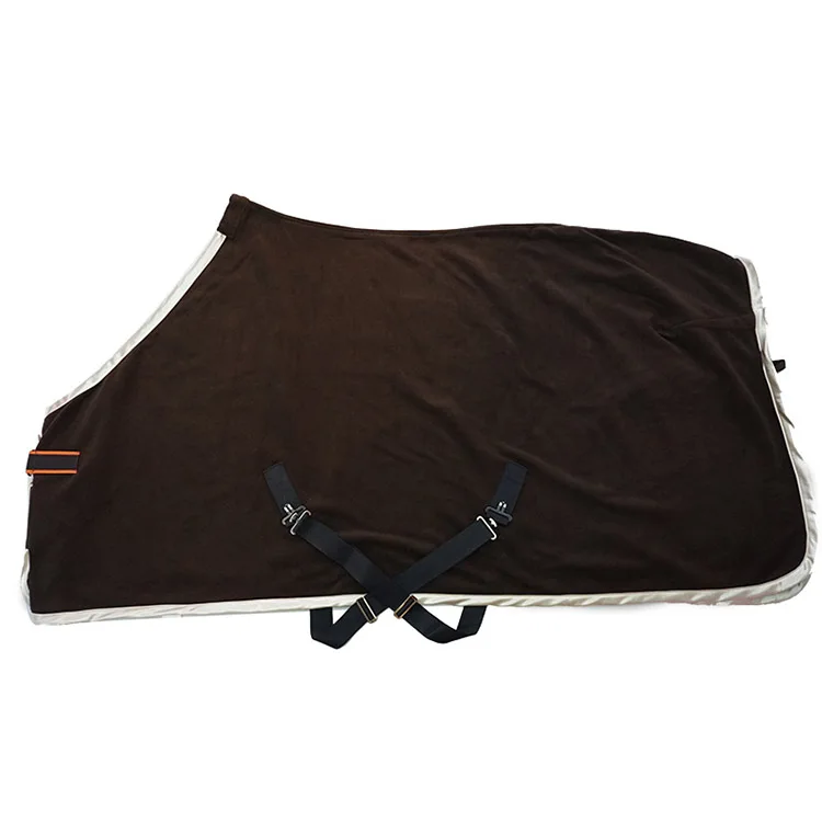 
Polar Fleece Horse Rug with Collar Fleece Show Rug 