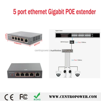 switch extender network Mini Oem 5 Port 1000gbps Network Gigabit Extender Switch