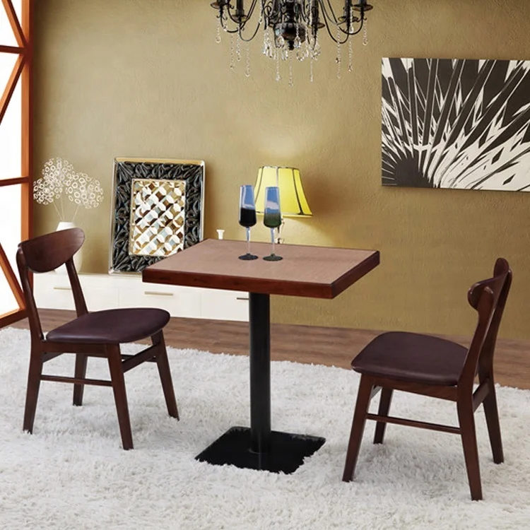 Hawaii Hotel Cafetería Restaurante Antiguo Diseño De Mesa De Final de madera ejecutivo de comedor muebles antiguos
