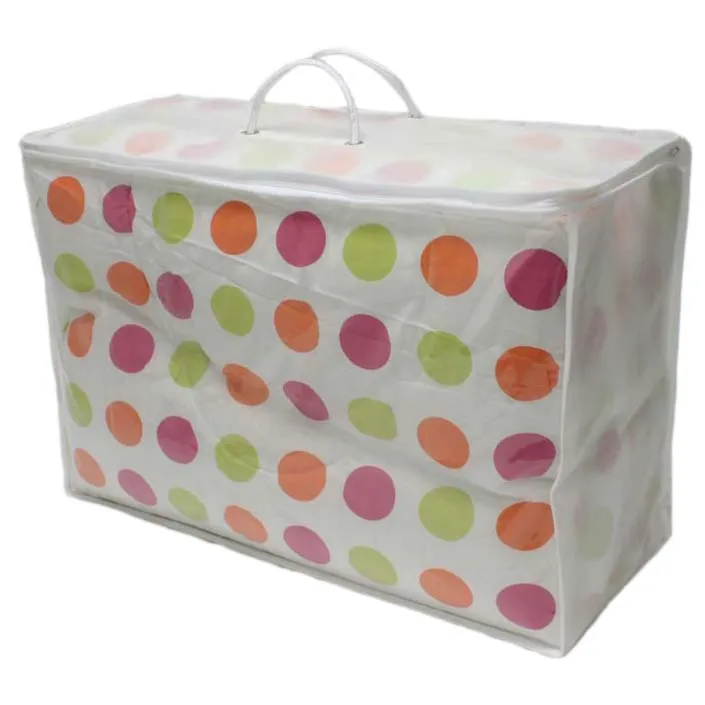 Bedding Bag Zipper Packaging Pvc Plastic Transparent Storage Quilt Bags ...