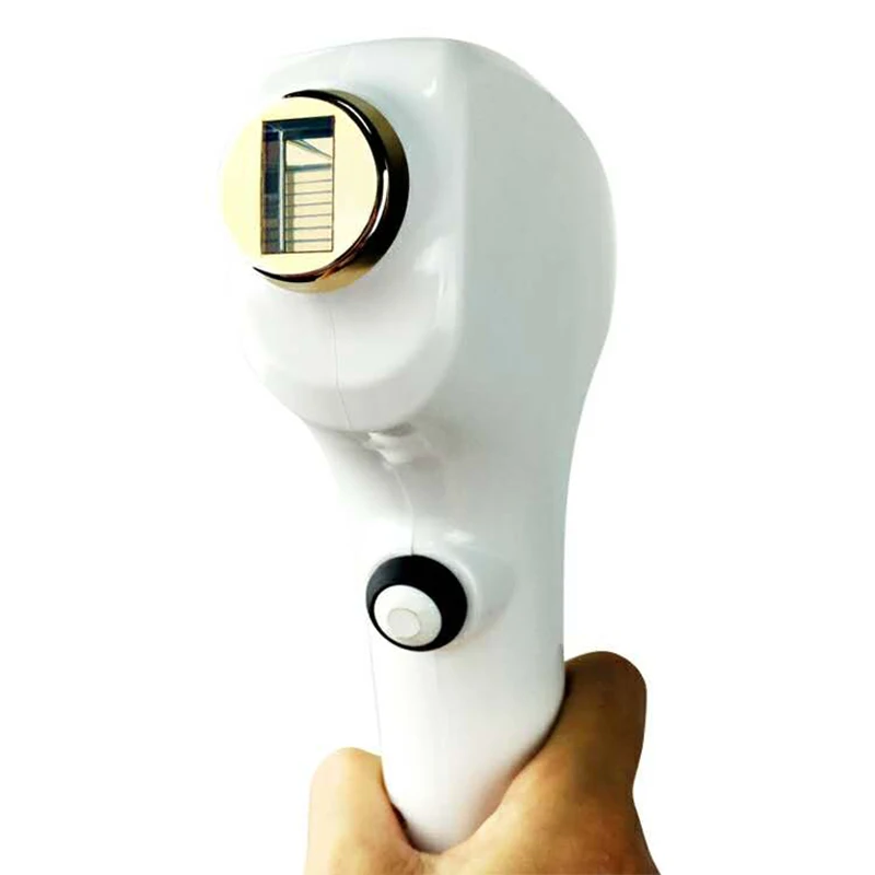 

2018 micro channel cooler 808nm diode laser hair removal handle, White + golden