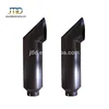 Black Miter Angle Cut Diesel Smoker Exhaust Stack