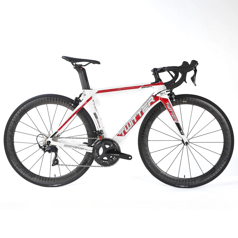 

Newest bicicleta bicycle EPS Claris group set 46cm 48cm 700C Aero racing carbon womens road bike