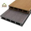 outdoor reclaimed flooring wpc decking hollow composite tiles terrace board