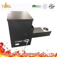 

DIY Smoker Wood Pellet Grill Auger Feeder Hopper Feeder Pellet Hopper Assembly with PID Controller Board