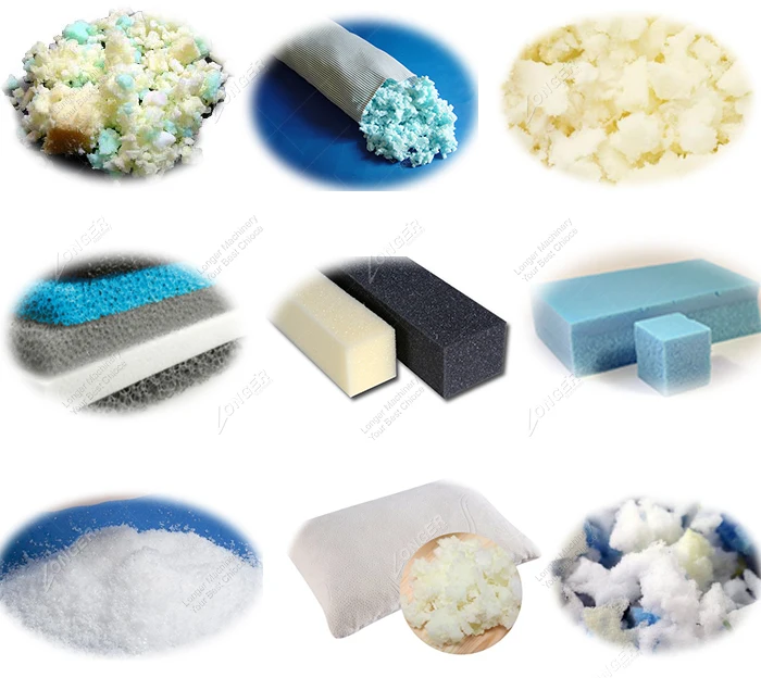 Hot Selling Sponge Grinding Plastic Shredding Pu Vertical Foam Crushing