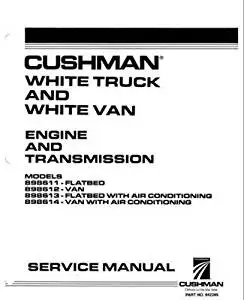 1995 cushman truckster service manual