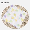 summer thin breathable soft baby swaddle blanket cotton muslin