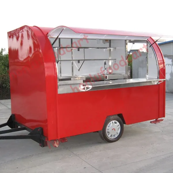 Ice Cream Vending Carts / Mobile Coffee Food Truck / Ice Cream Cart For